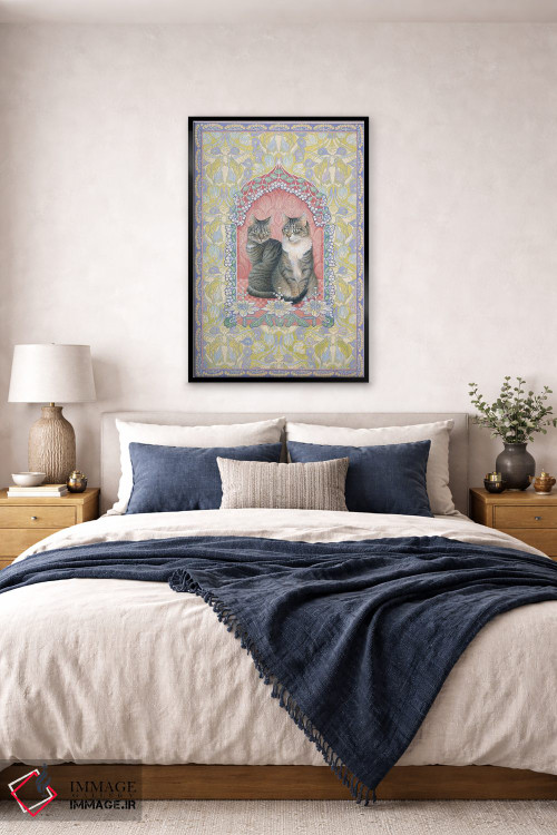 تابلو دکوراتیو جما و دخترش ماپت اثر آیوری کتس - D6B