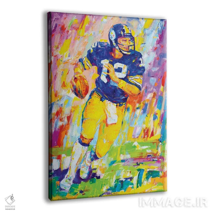 تابلو دکوراتیو هندبال اثر ایرینا کاستسووا - نمای پرسپکتیو محصول