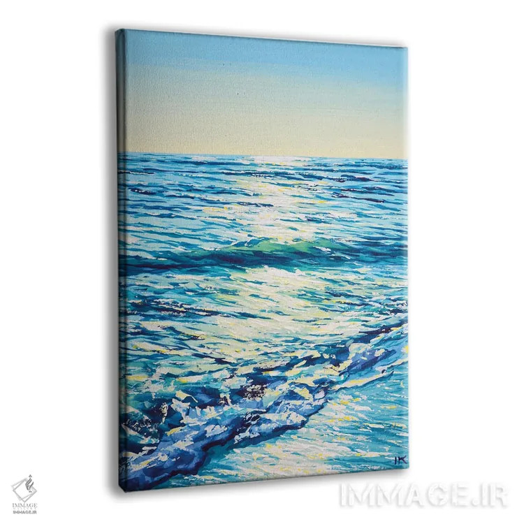 تابلو دکوراتیو دریا III اثر ایرینا کاستسووا - نمای پرسپکتیو محصول