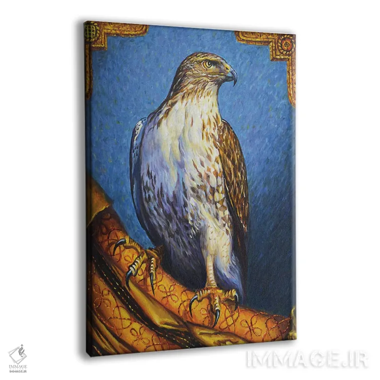 تابلو دکوراتیو شاهین اثر ایرینا کاستسووا - نمای پرسپکتیو محصول