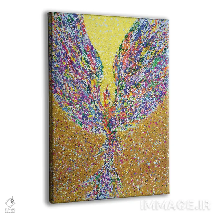 تابلو دکوراتیو ققنوس اثر ایرینا کاستسووا - نمای پرسپکتیو محصول