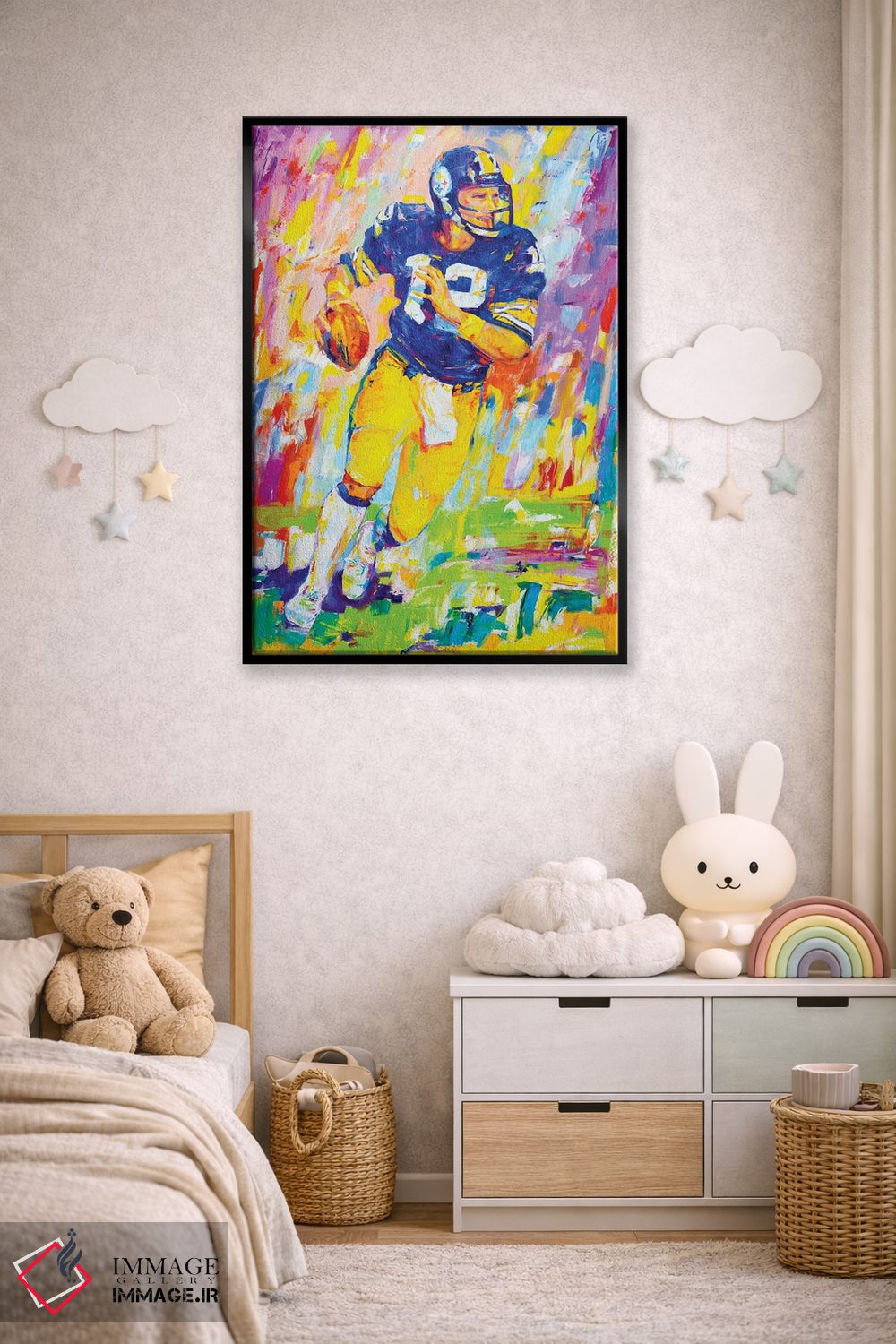 تابلو دکوراتیو هندبال اثر ایرینا کاستسووا - D6B