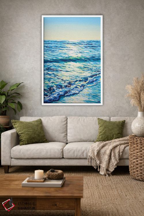 تابلو دکوراتیو دریا III اثر ایرینا کاستسووا - D1W