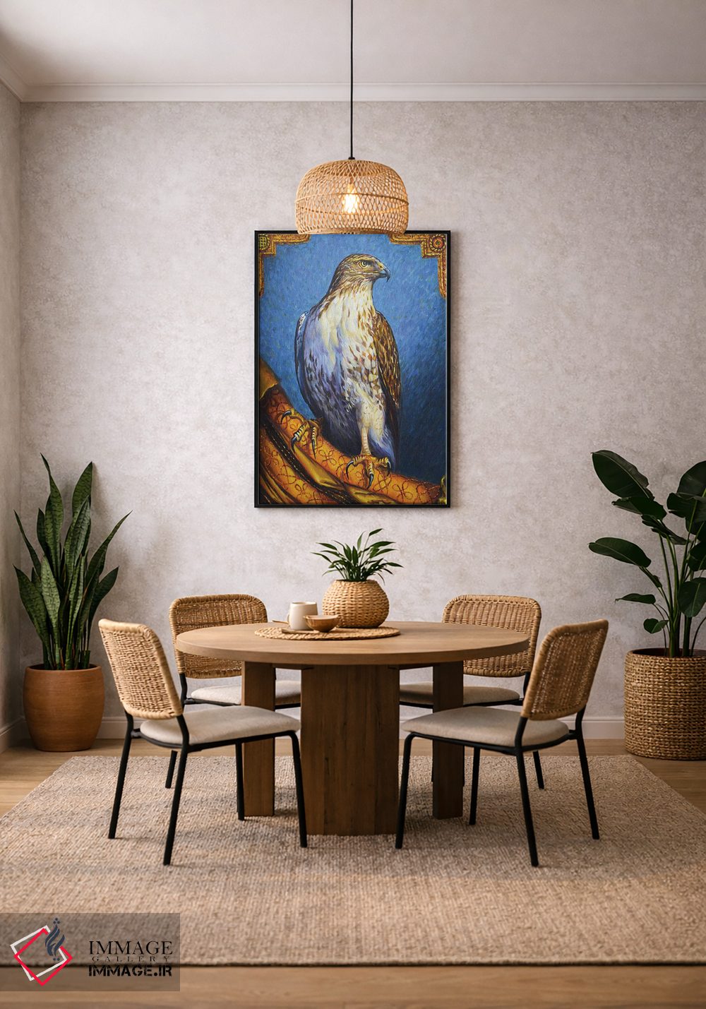 تابلو دکوراتیو شاهین اثر ایرینا کاستسووا - D3B