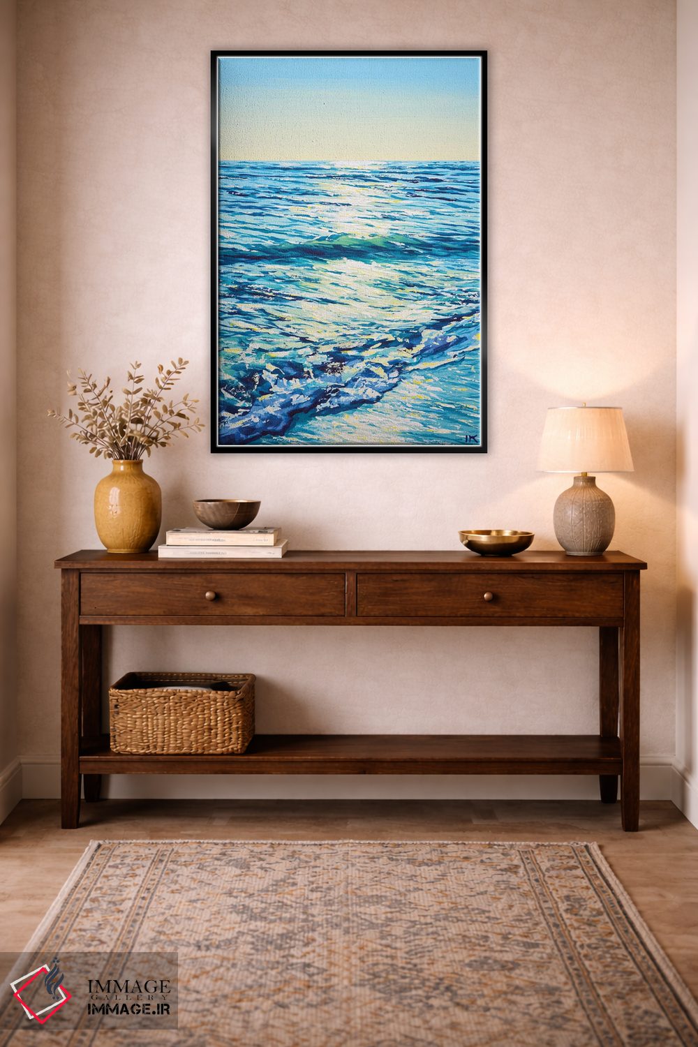 تابلو دکوراتیو دریا III اثر ایرینا کاستسووا - D4B