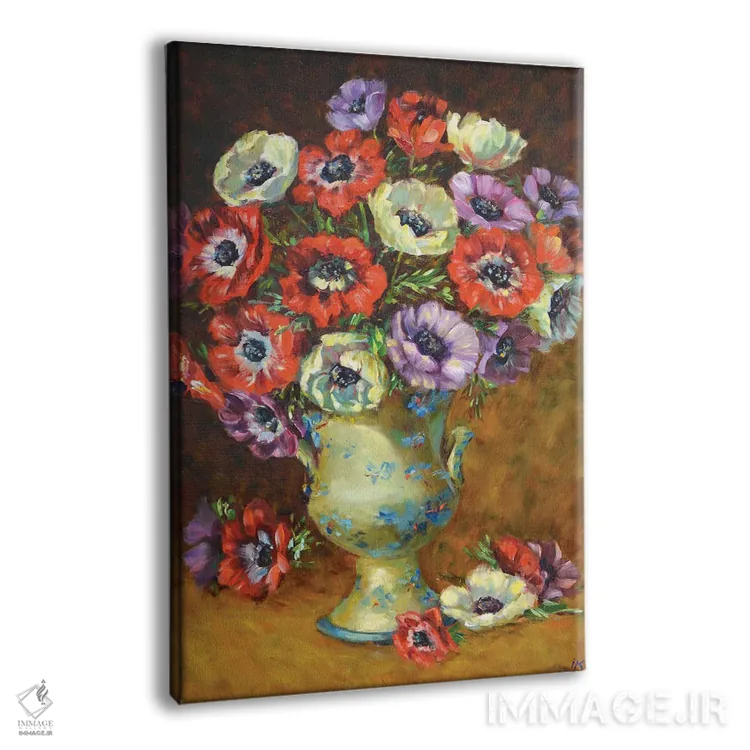 تابلو دکوراتیو دسته گل ۱۵ اثر ایرینا کاستسووا - نمای پرسپکتیو محصول