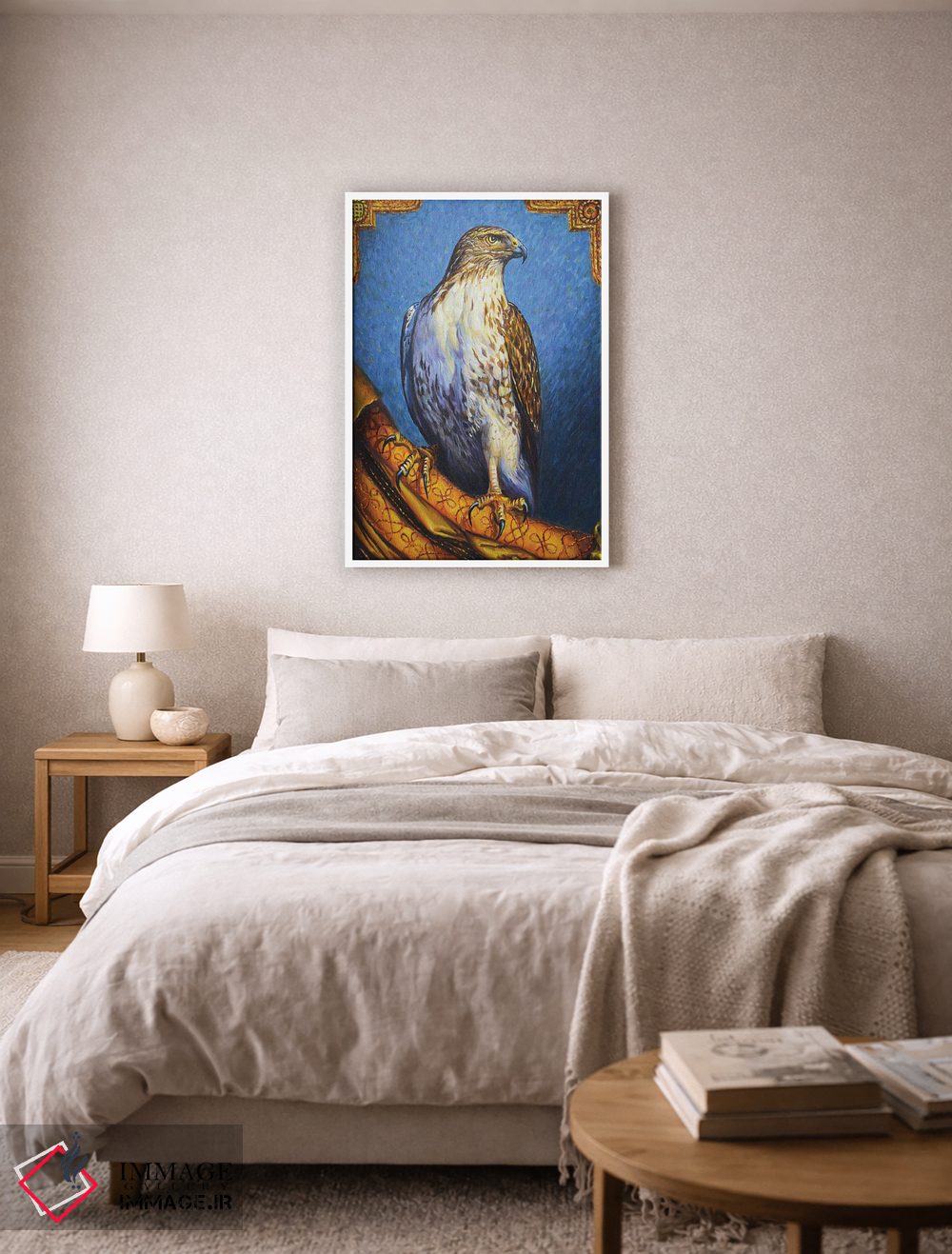 تابلو دکوراتیو شاهین اثر ایرینا کاستسووا - D5W