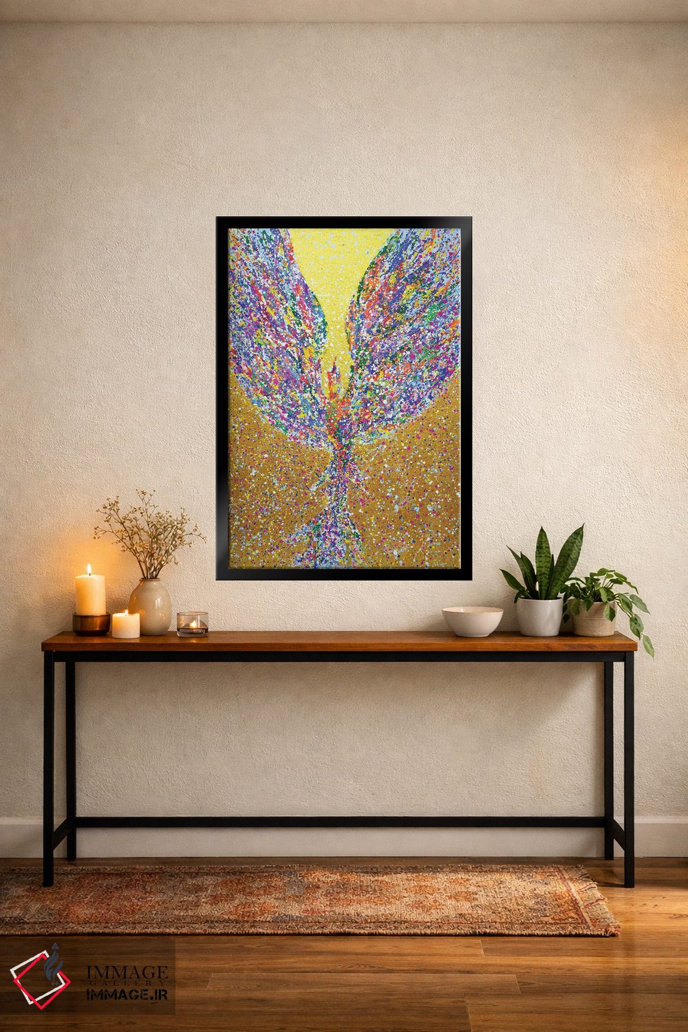 تابلو دکوراتیو ققنوس اثر ایرینا کاستسووا - D4B