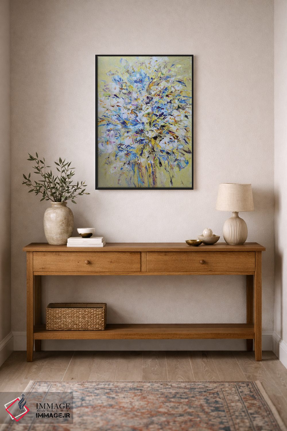 تابلو دکوراتیو دسته گل抽象ی اثر ایرینا کاستسووا - D1B