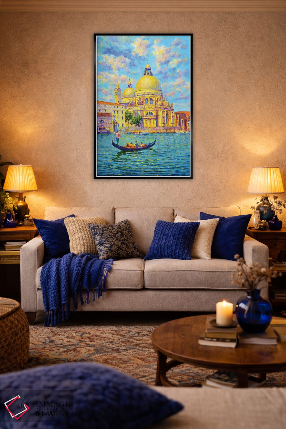 تابلو دکوراتیو ونیز ۳ اثر ایرینا کاستسووا - D3B