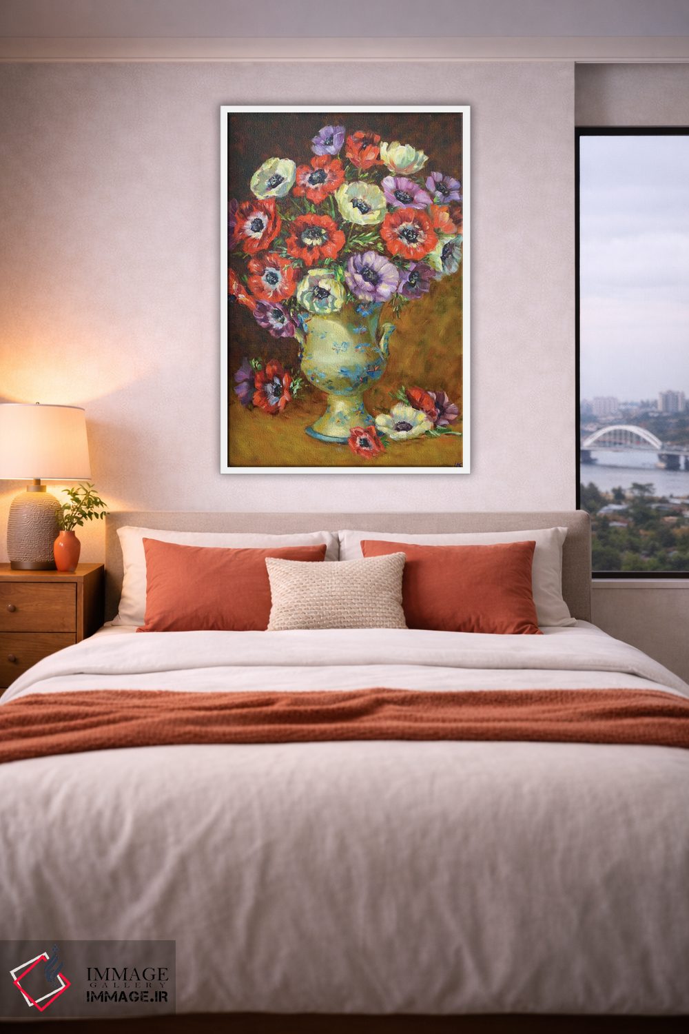 تابلو دکوراتیو دسته گل ۱۵ اثر ایرینا کاستسووا - D3W