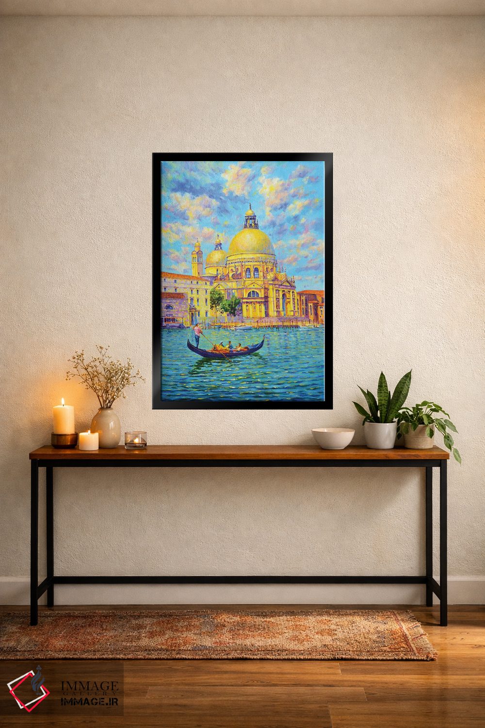 تابلو دکوراتیو ونیز ۳ اثر ایرینا کاستسووا - D4B
