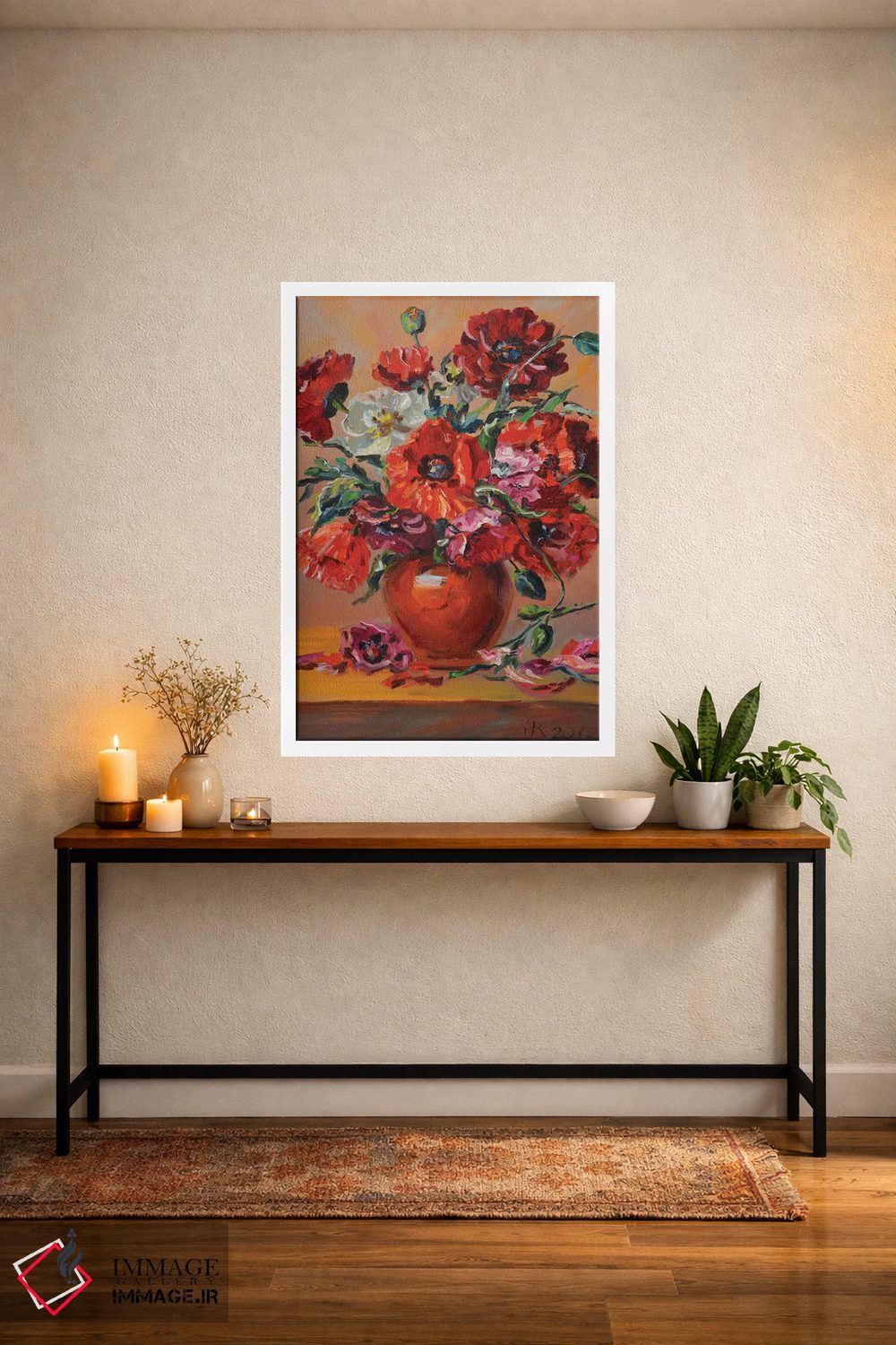 تابلو دکوراتیو شقایق ها V اثر ایرینا کاستسووا - D2W