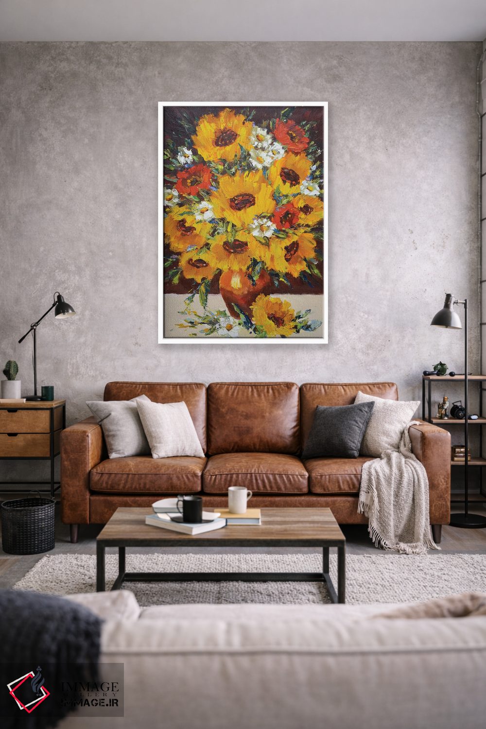 تابلو دکوراتیو آفتابگردان ها XXIII اثر ایرینا کاستسووا - D1W