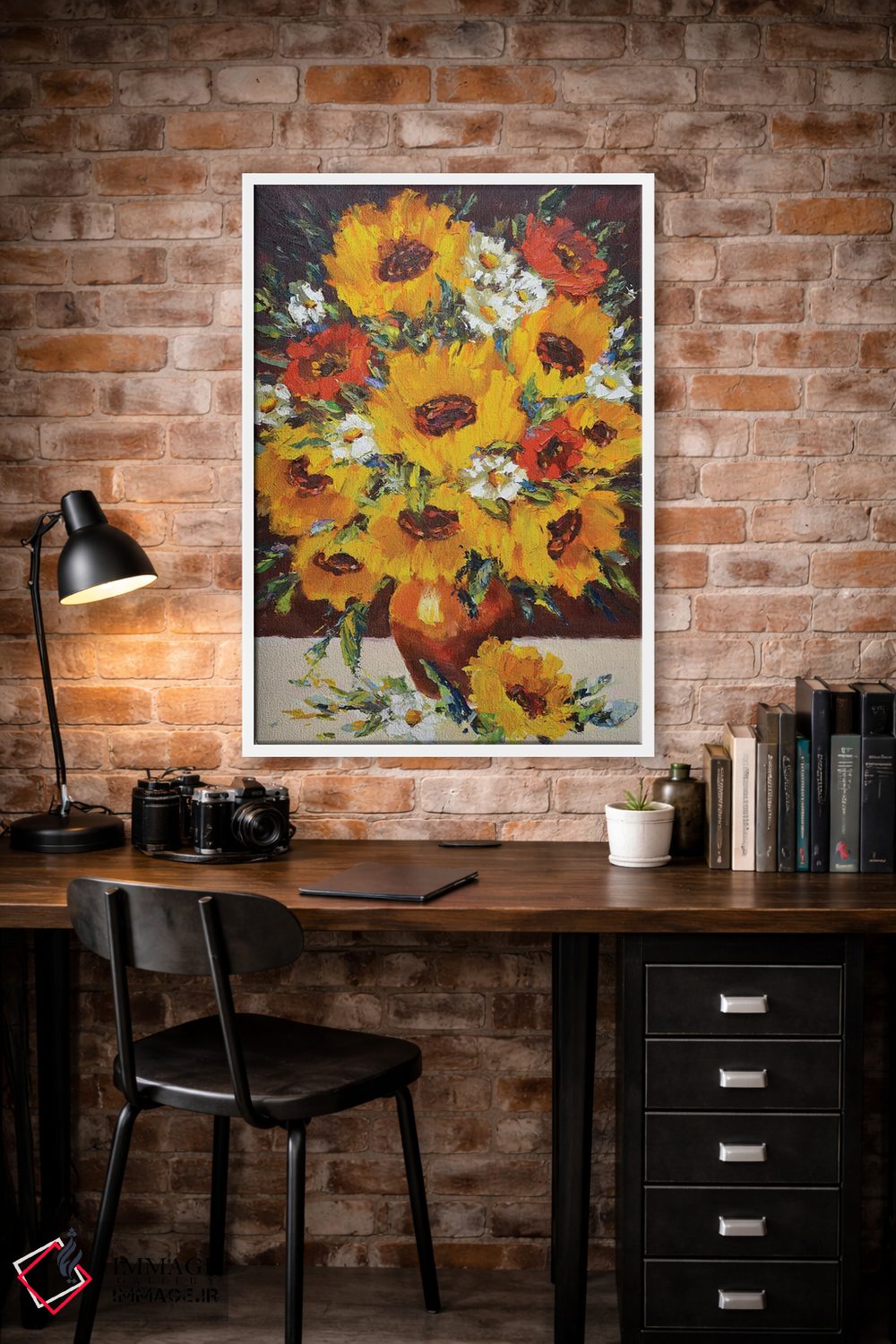 تابلو دکوراتیو آفتابگردان ها XXIII اثر ایرینا کاستسووا - D3W