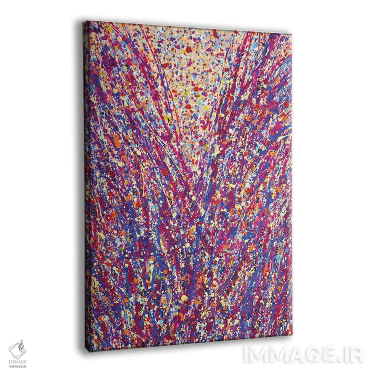 تابلو انتزاعی بیان XX اثر ایرینا کاستسووا - نمای پرسپکتیو محصول