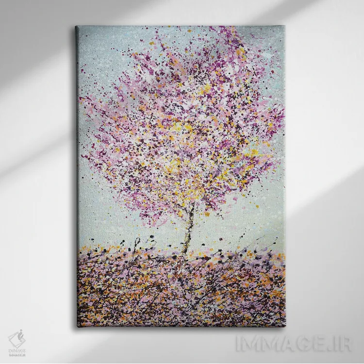 تابلو دکوراتیو چوب اثر ایرینا کاستسووا - نمای روبهرو روی دیوار