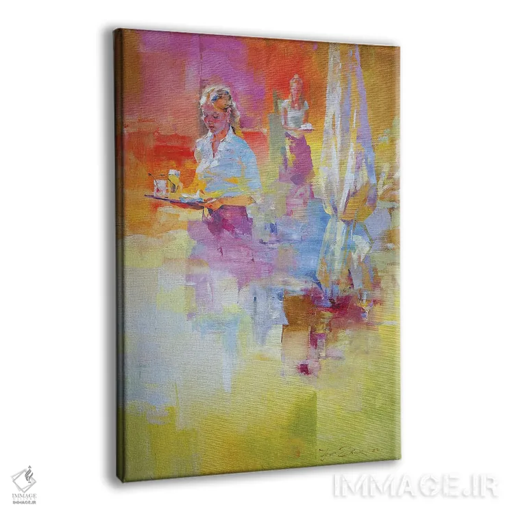 تابلو دکوراتیو موزاییک کافه VII اثر ایگور ژوک - نمای پرسپکتیو محصول