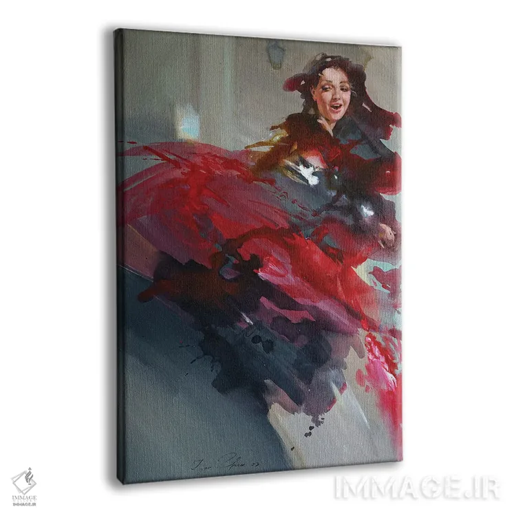 تابلو دکوراتیو رقص اسپانیایی اثر ایگور ژوک - نمای پرسپکتیو محصول