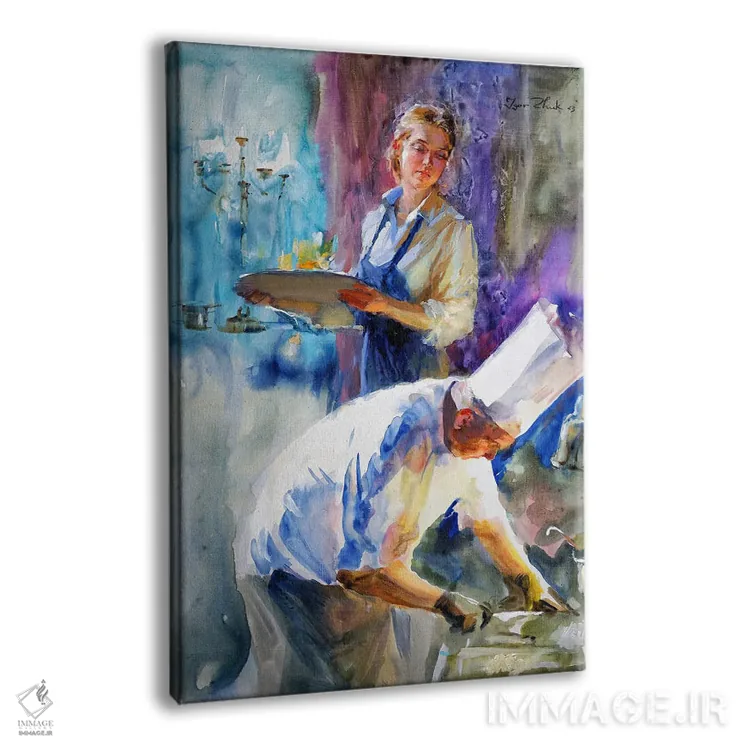 تابلو دکوراتیو موزاییک کافه VIII اثر ایگور ژوک - نمای پرسپکتیو محصول