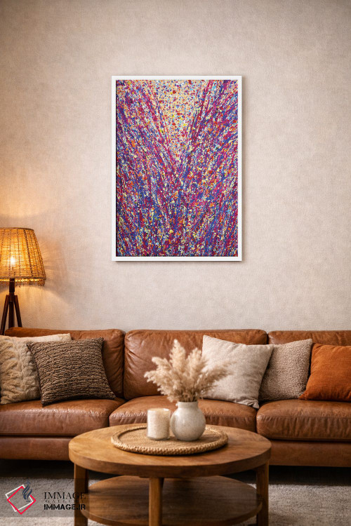 تابلو انتزاعی بیان XX اثر ایرینا کاستسووا - D2W