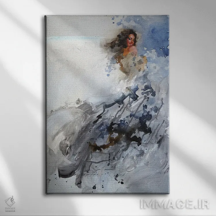 تابلو دکوراتیو رقاص اثر ایگور ژوک - نمای روبهرو روی دیوار