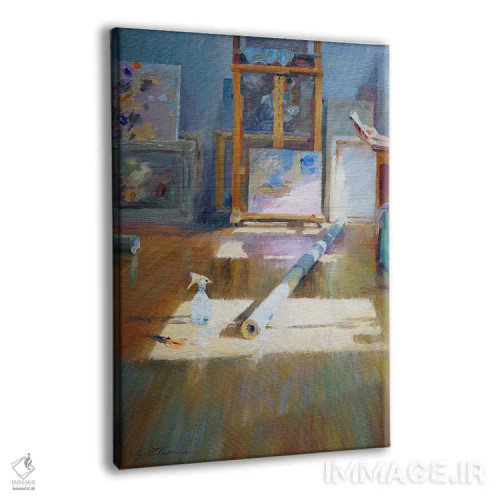 تابلو دکوراتیو در استودیو اثر ایگور ژوک - نمای پرسپکتیو محصول