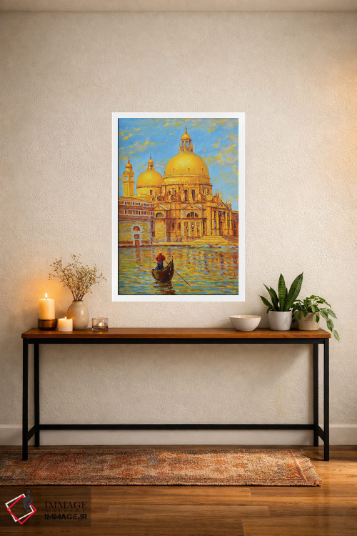 تابلو دکوراتیو کلیسای جامع سانتا ماریا دلا سالوته اثر ایرینا کاستسووا - D3W