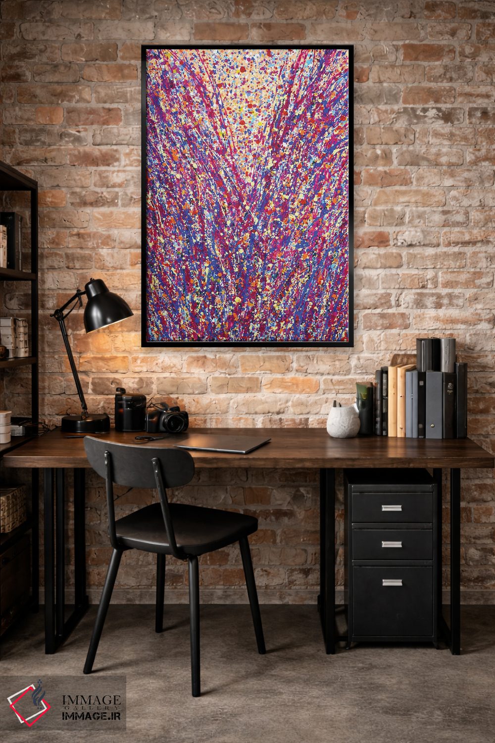 تابلو انتزاعی بیان XX اثر ایرینا کاستسووا - D5B