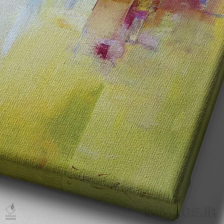 تابلو دکوراتیو موزاییک کافه VII اثر ایگور ژوک - نمای نزدیک بافت بوم