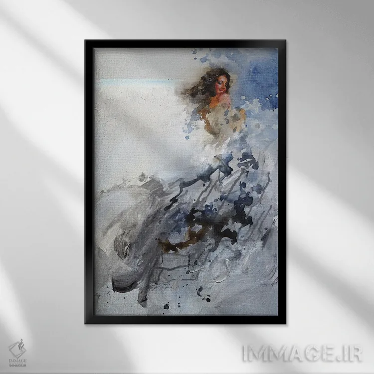 تابلو دکوراتیو رقاص اثر ایگور ژوک - نمای قابدار مشکی