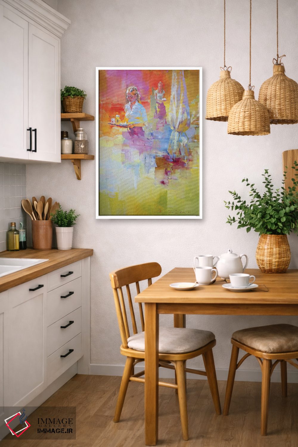 تابلو دکوراتیو موزاییک کافه VII اثر ایگور ژوک - D6W