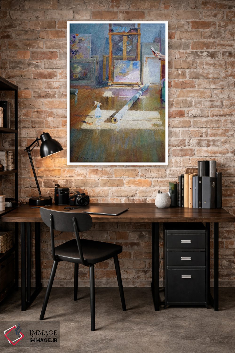 تابلو دکوراتیو در استودیو اثر ایگور ژوک - D3W