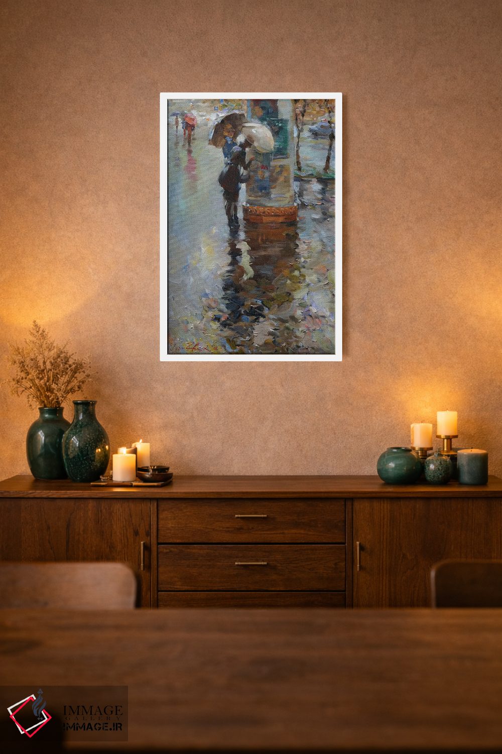 تابلو دکوراتیو باران در کی یف اثر ایگور ژوک - D1W