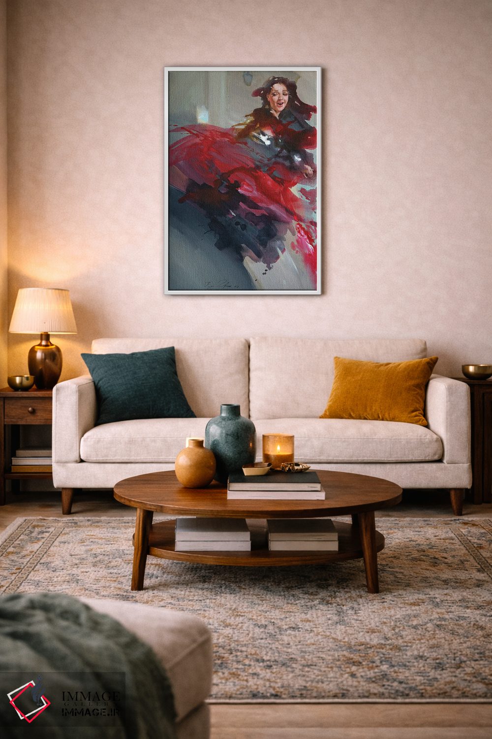 تابلو دکوراتیو رقص اسپانیایی اثر ایگور ژوک - D3W