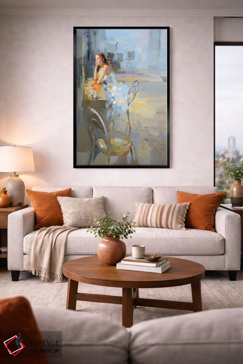 تابلو کلاسیک روبروی آینه اثر ایگور ژوک - D2B