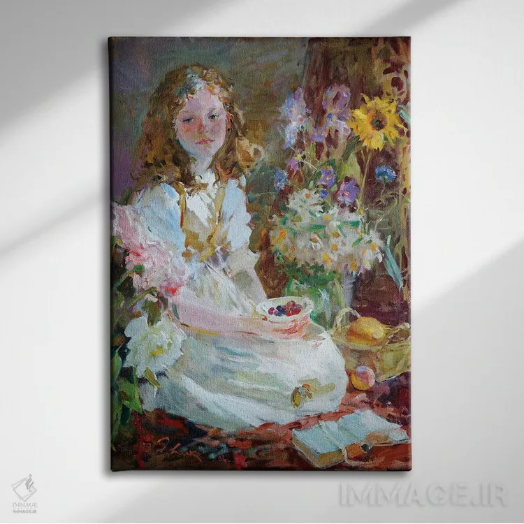 تابلو دکوراتیو گیلاس اثر ایگور ژوک - نمای روبهرو روی دیوار