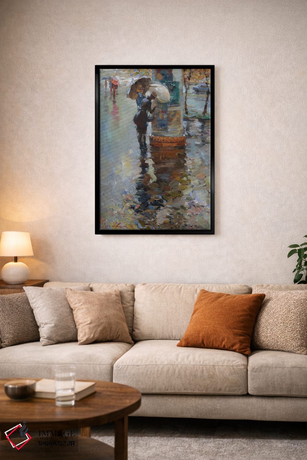 تابلو دکوراتیو باران در کی یف اثر ایگور ژوک - D5B