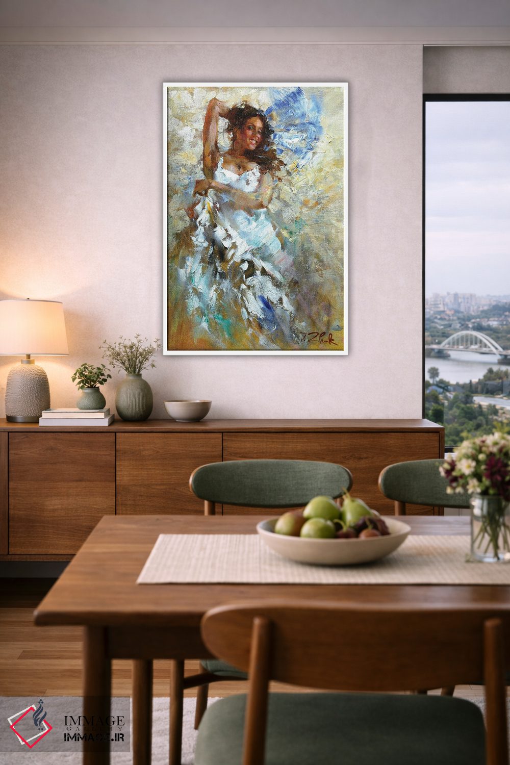 تابلو دکوراتیو در رقص اثر ایگور ژوک - D6W