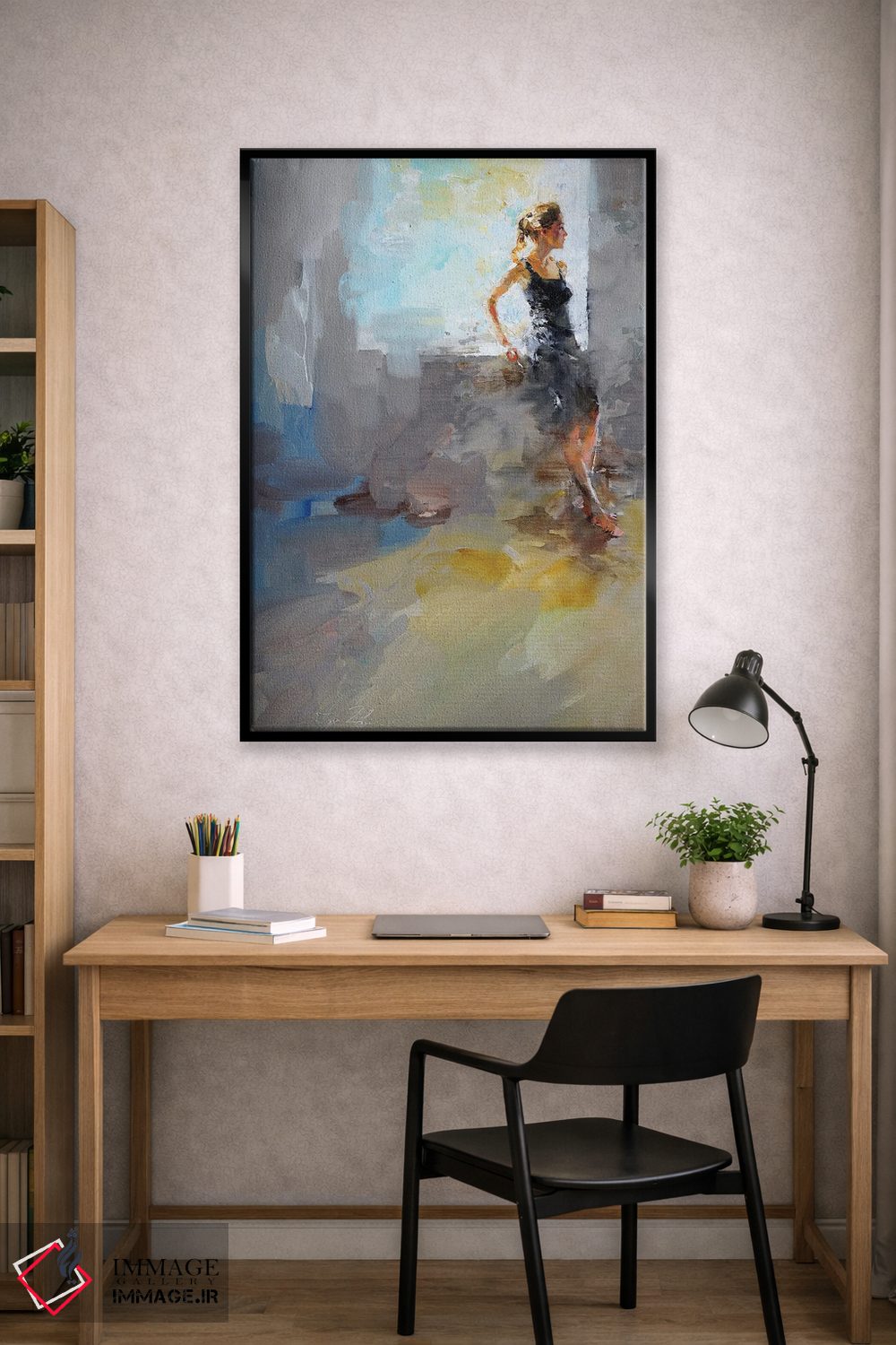 تابلو دکوراتیو انتظار اثر ایگور ژوک - D1B