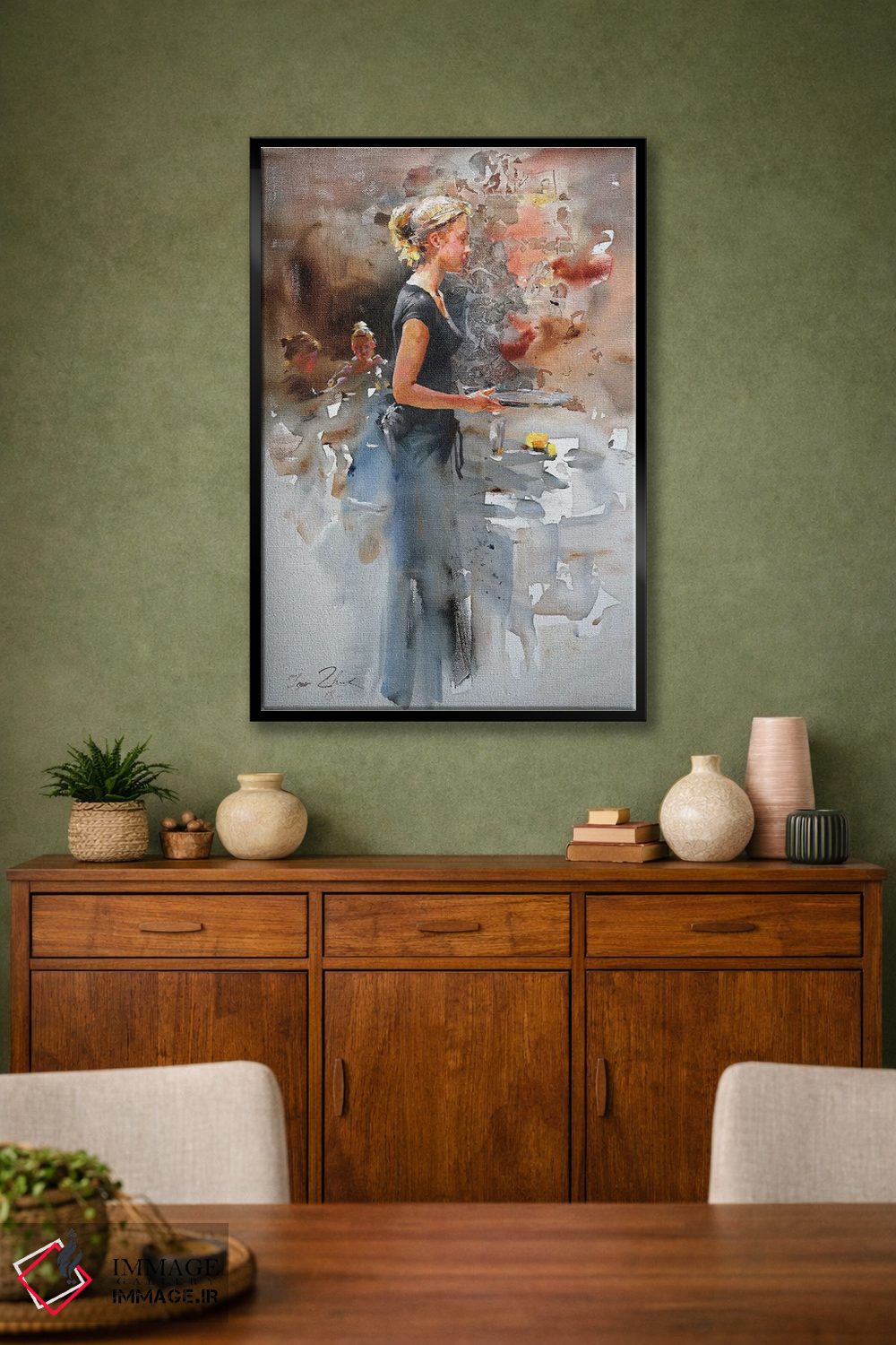 تابلو دکوراتیو یک فنجان قهوه لطفا اثر ایگور ژوک - D3B