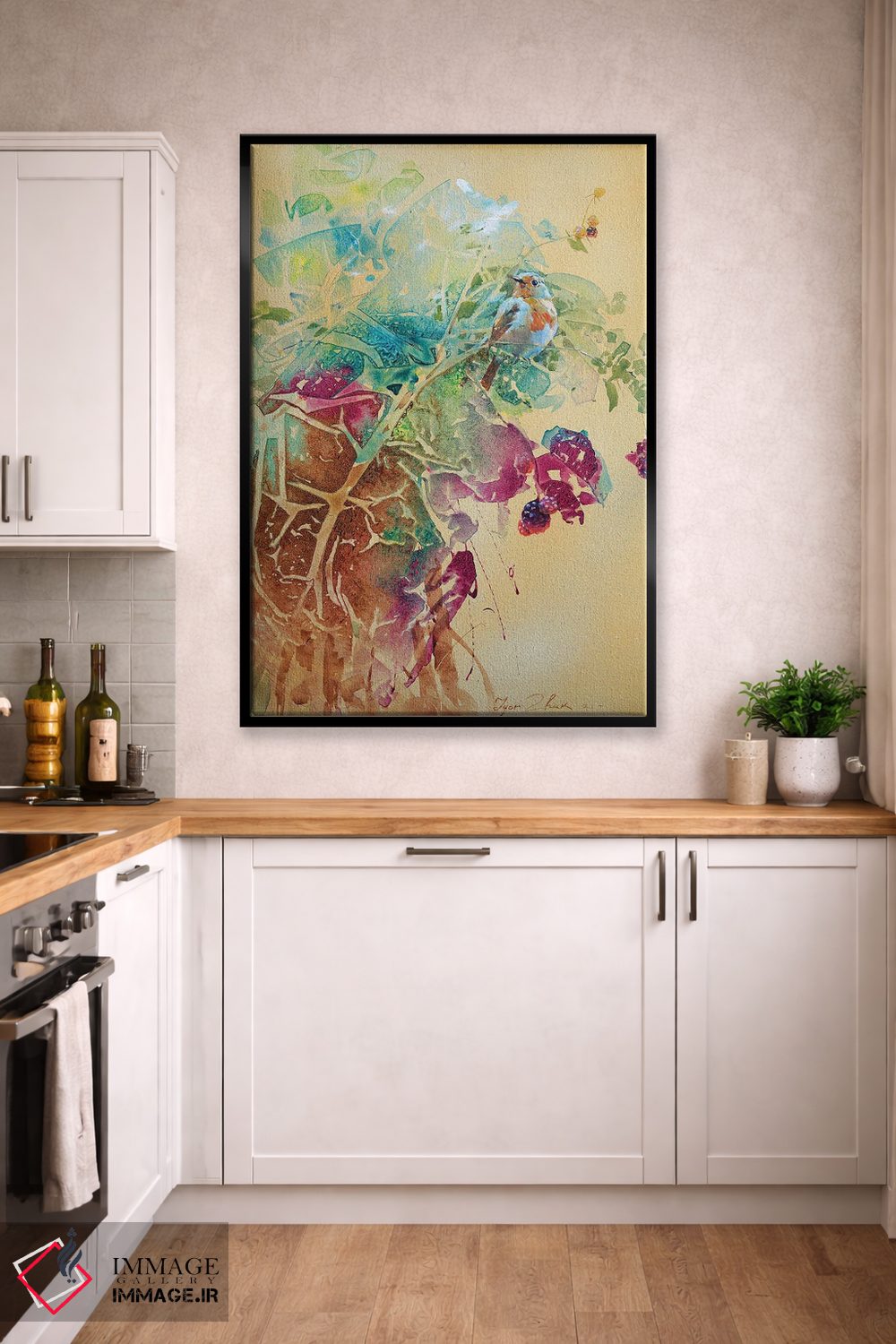 تابلو انتزاعی تابستان ۳ اثر ایگور ژوک - D2B