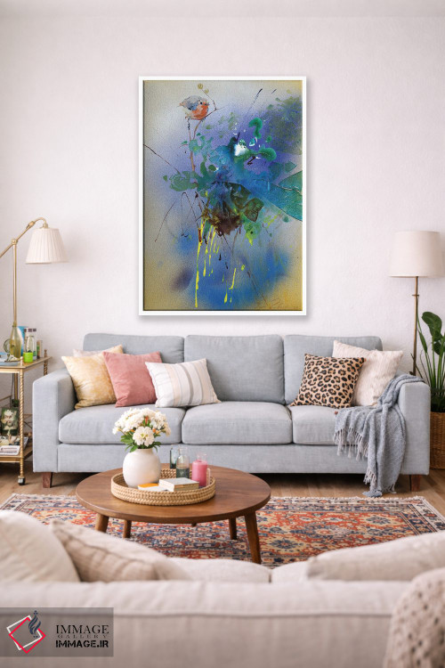 تابلو انتزاعی تابستان ۲ اثر ایگور ژوک - D1W