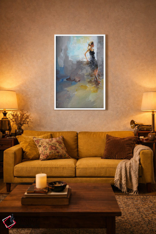 تابلو دکوراتیو انتظار اثر ایگور ژوک - D2W