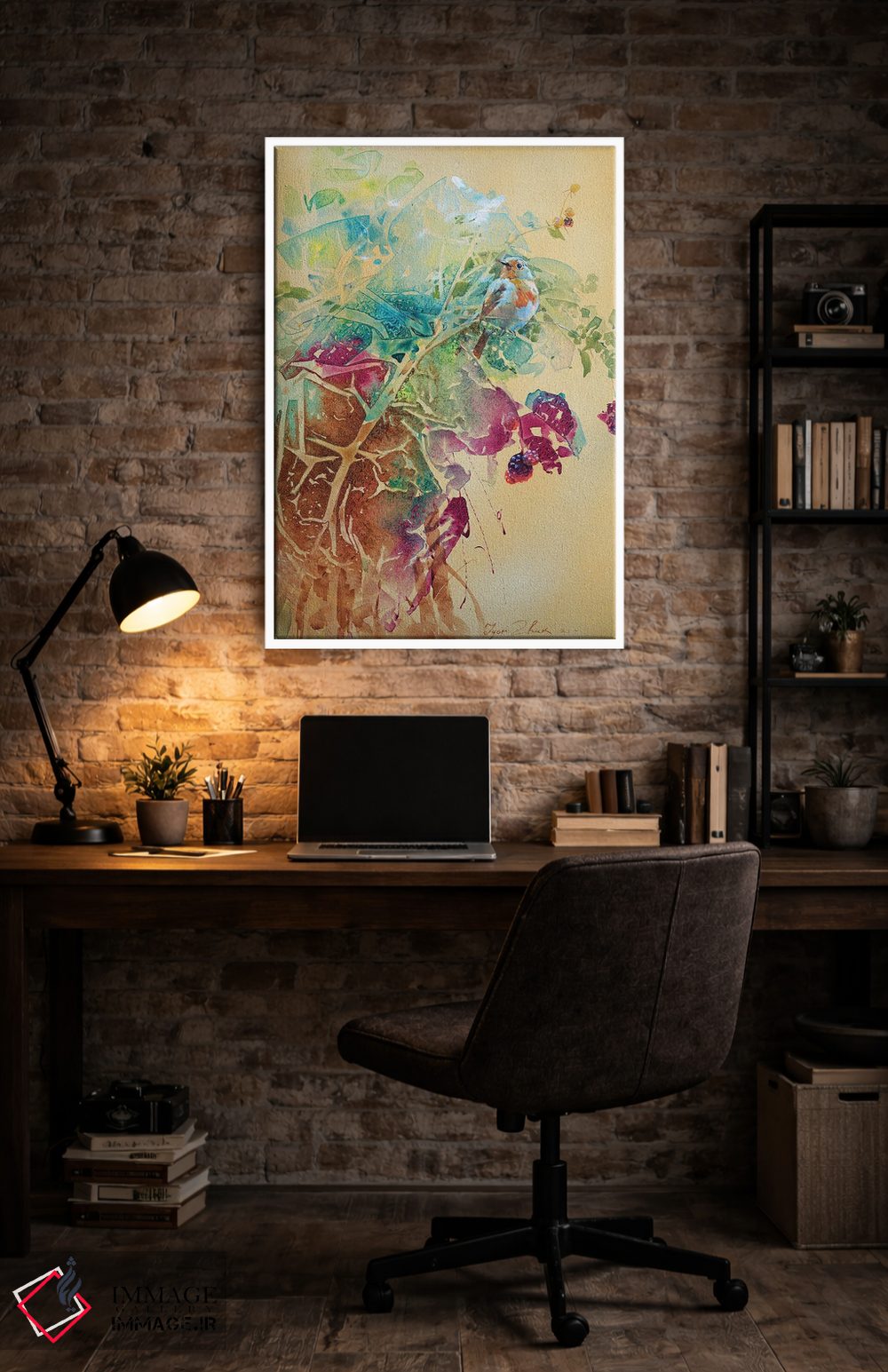 تابلو انتزاعی تابستان ۳ اثر ایگور ژوک - D4W