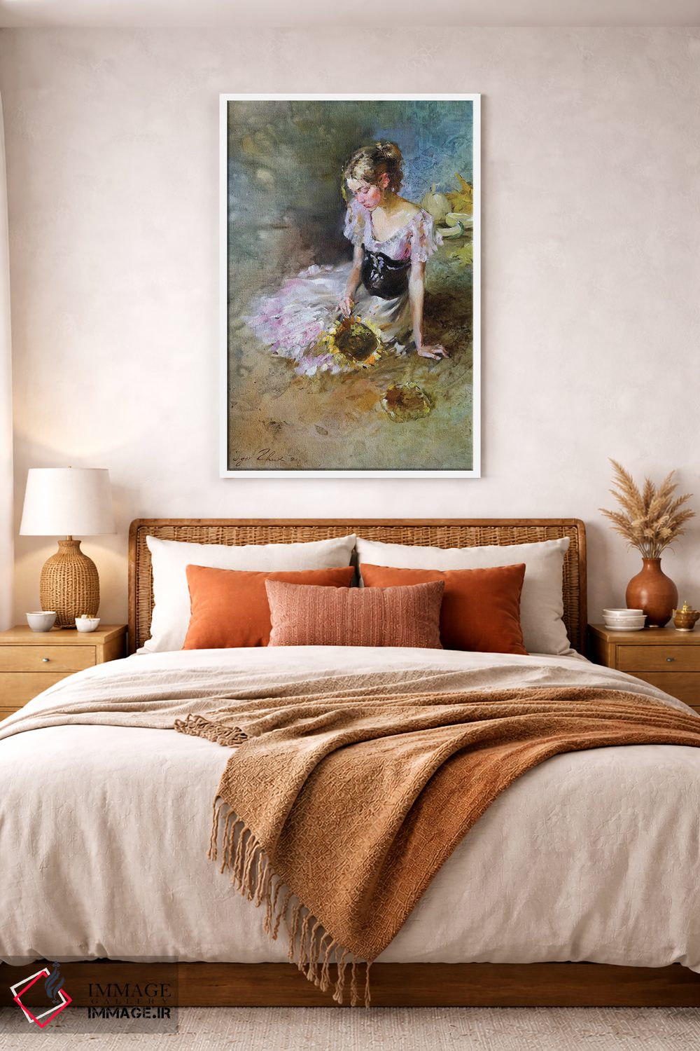 تابلو دکوراتیو گل آفتابگردان اثر ایگور ژوک - D3W