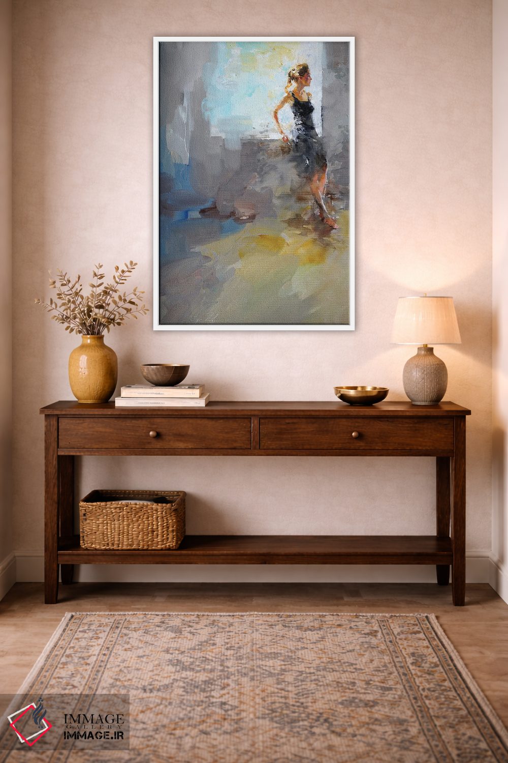 تابلو دکوراتیو انتظار اثر ایگور ژوک - D3W