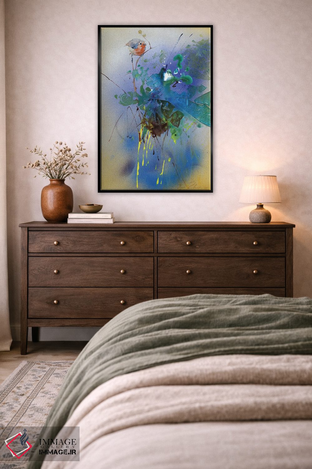 تابلو انتزاعی تابستان ۲ اثر ایگور ژوک - D4B