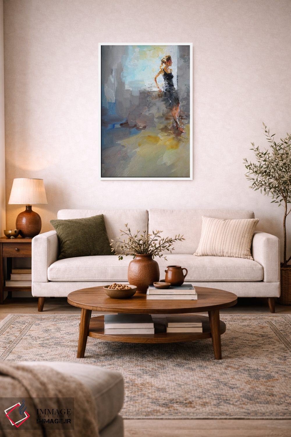 تابلو دکوراتیو انتظار اثر ایگور ژوک - D4W