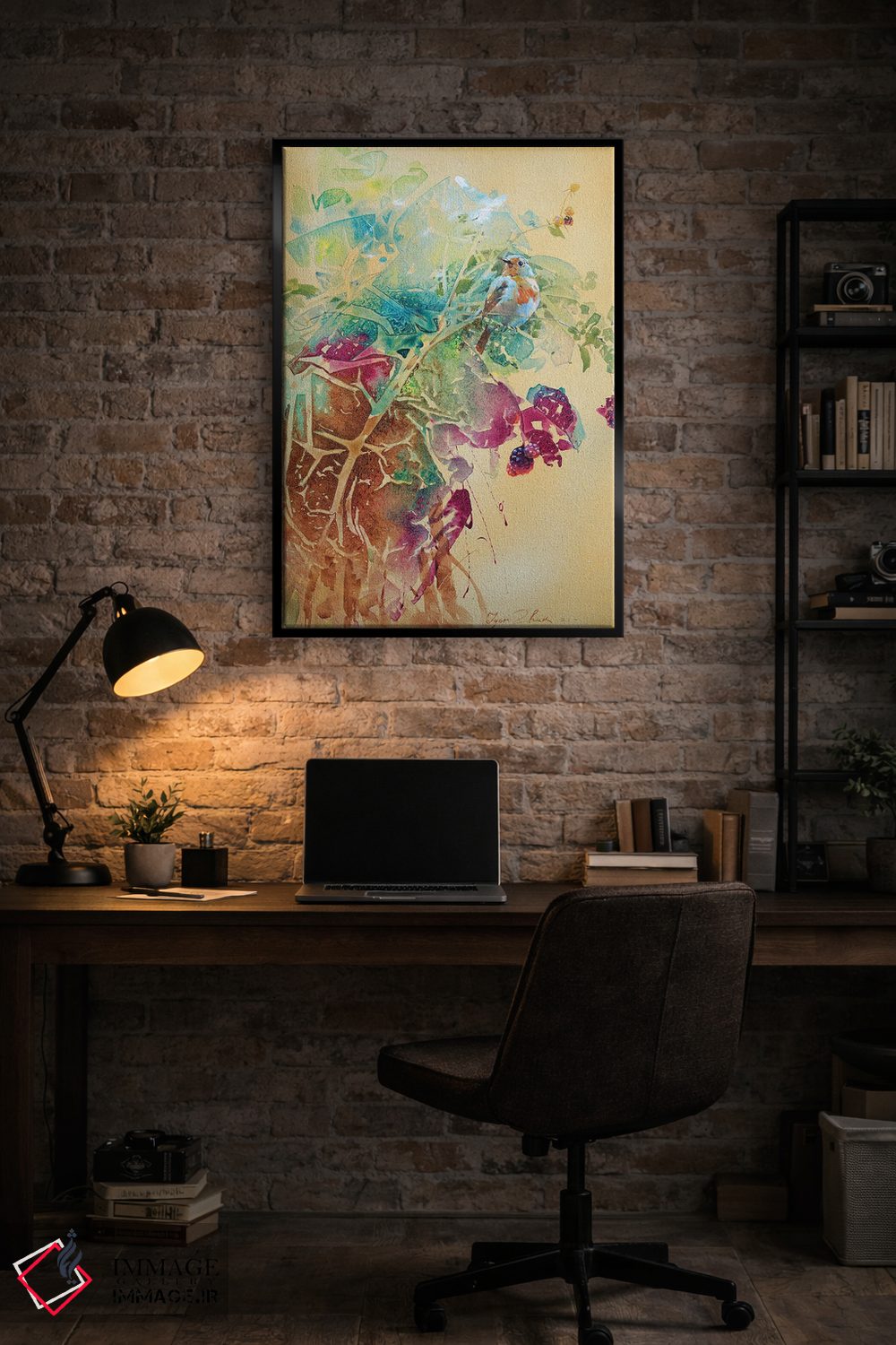 تابلو انتزاعی تابستان ۳ اثر ایگور ژوک - D5B